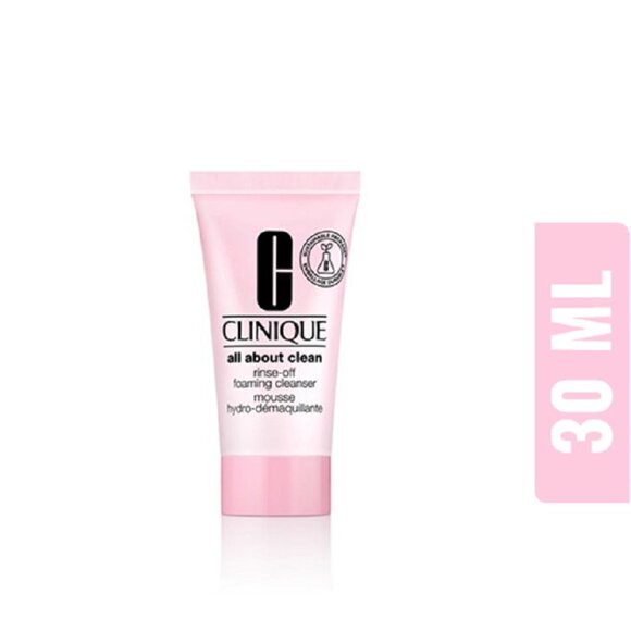 Clinique all about clean rinse-off foaming cleanser 30 ml new - Picture 1 of 1